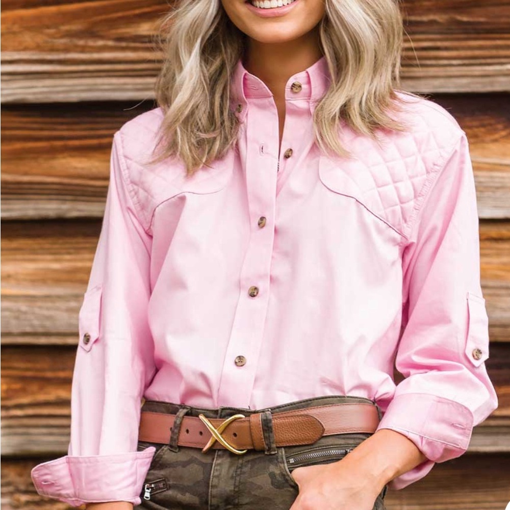 Kevin’s Plantation collection Pink Button-Up Shirt